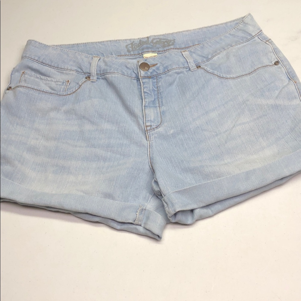 FADED GLORY FACTORY JEAN SHORTS 16/33 ⭐️